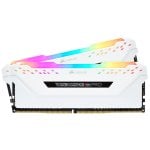 Corsair Vengeance RGB Pro DDR4 3200 PC4-25600 16GB 2x8GB CL16 Blanco Corsair Vengeance RGB Pro DDR4 3200 PC4-25600 16GB 2x8GB CL16 Blanco