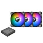 Thermaltake Confezione da 3 Ventole per Radiatore Pure Plus RGB 12 TT Premium Edition