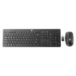 HP Slim Wireless Keyboard and Mouse tastiera Mouse incluso RF Wireless Nero