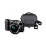 Sony Alpha a6000 24.3MP + Objetivo 16-50mm F3.5-5.6 OSS + Funda + Tarjeta 16GB