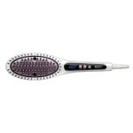 Keramik-Glätteisen Solac MD7401 Expert Ionic Brush 220ºC LCD Ionen Schwarz Lila Weiß