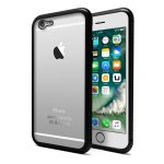 Custodia magnetica Unotec con vetro temperato nero per iPhone 6/6s