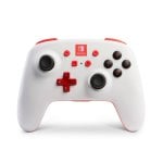 PowerA Comando Sem Fios Pro Nintendo Switch Branco/Vermelho