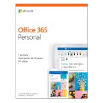 Microsoft Office 365 Personal 1 Usuario Suscripción 1 Año