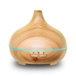 Humidificador Cecotec Pure Aroma 150 Yang ultrasónico 150ml LED madeira Humidificador Cecotec Pure Aroma 150 Yang ultrasónico 150ml LED madeira