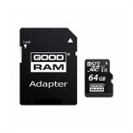 GoodRam Micro SD XC 64GB Clase 10 + Adaptador SD