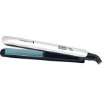 Piastra per Capelli Ceramica Remington Shine Therapy S8500 230ºC 9 Impostazioni Spegnimento Automatico Display Nero Argento