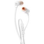 Auriculares JBL T110 com fio Jack 3.5mm Intra-auriculares Uso diário Microfone integrado Branco