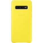 Samsung Leather Cover Amarilla para Samsung Galaxy S10