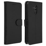 Custodia a portafoglio nera Avizar per Huawei Mate 20 Lite