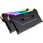 Mémoire RAM Corsair Vengeance RGB Pro 32Go 2x16Go DDR4 3200MHz CL16 Noir