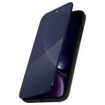 Étui livre translucide noir Avizar pour iPhone XR