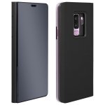 Avizar Funda Tapa Translúcida Efecto Espejo Negra para Samsung Galaxy S9 Plus
