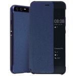 Custodia Avizar Smart View con finestra Smart Touch Blu scuro per Huawei P10