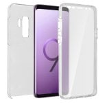 Avizar Doppelte transparente Silikonhülle für Samsung Galaxy S9 Plus