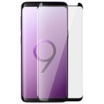 Pellicola protettiva in vetro temperato Avizar con bordi neri per Samsung Galaxy S9 Plus