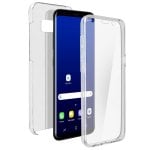 Avizar Doppelte transparente Silikonhülle für Samsung Galaxy S8