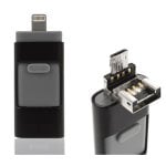 Ital i-Flash OTG 16GB USB/Micro USB/Lightning Negro Ital i-Flash OTG 16GB USB/Micro USB/Lightning Negro