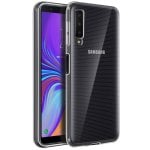 Avizar Capa de Silicone Flexível Transparente para Samsung Galaxy A7 2018