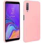 Coque rigide rose Avizar Soft Touch pour Samsung Galaxy A7 2018