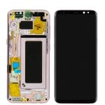 Samsung Ersatz-Original-LCD/Touchscreen in Rosa für Samsung Galaxy S8