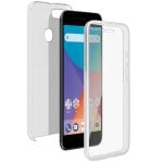 Avizar Doppelte transparente Hülle für Xiaomi Mi A1