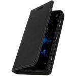 Avizar Capa de Couro Preta para Sony Xperia XZ2 Avizar Capa de Couro Preta para Sony Xperia XZ2