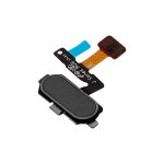 Avizar Schwarzer Ersatz-Home-Button mit Verbindungsband für Samsung Galaxy J5 2017
