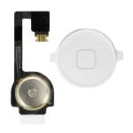 Avizar Botón Home blanco de repuesto con banda de conexión para iPhone 4 Avizar Botón Home blanco de repuesto con banda de conexión para iPhone 4