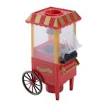 Homcom 800-038 Máquina de Pipocas Alumínio Vermelha