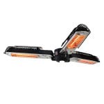 Outsunny 820-028 Aquecedor Portátil 2000W