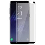 Pellicola protettiva in vetro temperato Avizar con bordi neri per Samsung Galaxy S8