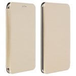 Custodia a libro Avizar Gold Slide per smartphone da 5,4" a 6"