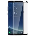 Avizar Hartglasschutz mit schwarzen gebogenen Kanten für Samsung Galaxy S8 Plus