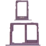 Avizar Ersatz-Violett-Nano-SIM-Kartenfächer für Samsung Galaxy J6
