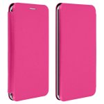 Custodia a libro Avizar con scorrimento fucsia per smartphone da 3,8" a 4,7"