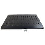 Vassoio fisso Powergreen 1U per armadio rack 19" con profondità 80 cm