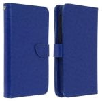 Avizar Funda Billetera Azul para Smartphones de 3.8" a 4.3" Avizar Funda Billetera Azul para Smartphones de 3.8" a 4.3"