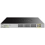 D-Link DGS-1026MP switch di rete Non gestito Gigabit Ethernet (10/100/1000) Supporto Power over Ethernet (PoE) Nero, Grigio