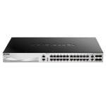 D-Link DGS-3130-30TS Managed Switch 24 Gigabit-Ports + 2 10GBASE-T-Ports + 4 10G SFP+-Ports