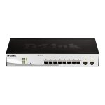 Smart Switch D-Link DGS-1210-10 8 porte Gigabit + 2 porte SFP