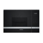 Siemens BE525LMS0 Mikrowelle mit integriertem Grill, 20 l, 800 W, Schwarz