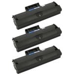 ZipZap Kompatible Tonerkartuschen Samsung D101S Schwarz 3er-Pack