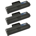 ZipZap Kompatible Tonerkartuschen Samsung D1052L Schwarz 3er-Pack