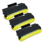 Zipzap Kompatible Tonerkartuschen für Brother TN3170/TN3280, Schwarz, 3er-Pack