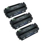 Toner Zipzap compatibili con HP Q2613X/C7115X Black Pack 3