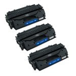 Toner compatibili con Zipzap HP CE505X Nero Confezione 3