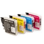 ZipZap Cartuchos Tinta Compatible Brother LC-980/LC-1100 Multicolor Pack 20 ZipZap Cartuchos Tinta Compatible Brother LC-980/LC-1100 Multicolor Pack 20