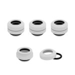 Refrigeração Líquida Corsair Hydro X Series XF 12mm OD Pack 4 Branco