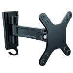 StarTech.com ARMWALLS Flachbildschirm-Tischhalterung 68,6 cm (27") Schwarz Wand
